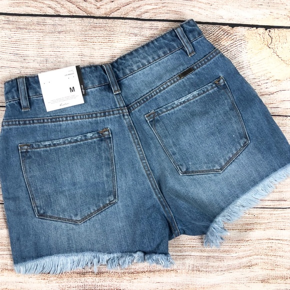 Fashion Nova | High Waist Distressed Shorts - Picture 7 of 10